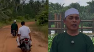 Ket Foto: Calon Bupati nomor urut 4 H Herman saat melihat langsung kondisi Berberapa bangunan yang mangkrak, kamis (31/10/2024).
