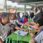 Dalam rangka memperingati HBP Ke-62 lapas Tembilahan adakan pengobatan gratis