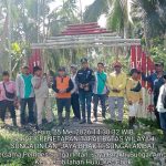 Perjelas Batas Wilayah, Pemdes Sungai Intan Laksanakan Survey Tapal Batas Desa
