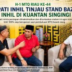 H-1 Pembukaan MTQ Riau Ke-44, Bupati Inhil Tinjau Stand Bazar dan Minta Persiapan Dimaksimalkan