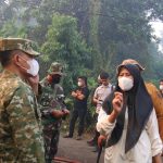 Tinjau Karhutla Parit 18, Plh Bupati Inhil Sebut 72 Hotspot Terdeteksi di Delapan Kecamatan