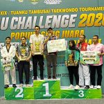 Taekwondo Indonesia Indragiri Hilir Raih Juara Umum 2 di Kejuaraan Piala Kodam XIX Tuanku Tambusai