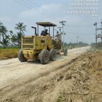 Rekonstruksi Jalan Sanglar–Kotabaru Terus Dikebut, Material Mulai Dimobilisasi