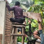 ​Kejar Target TMMD ke-130, Kodim 0314/Inhil Kebut Pengerjaan Sumur Bor dan MCK di Desa Kuala Lemang