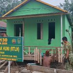 Kemanunggalan TNI dan Rakyat Terlihat dalam Pengerjaan Sasaran Fisik Pembangunan RTLH