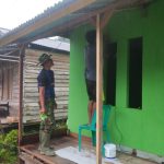 Progres TMMD Ke-130 Kodim 0314/Inhil: Pengerjaan 5 Unit RTLH di Desa Kuala Lemang Masuki Tahap Pemasangan Dinding dan Jendela