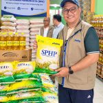 Pemimpin Perum BULOG Cabang Tembilahan M. Indra Firmansyah Bersama Satgas Pangan dan Disperindag Perkuat Pengawasan
